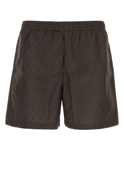 Gucci Shorts In Brown