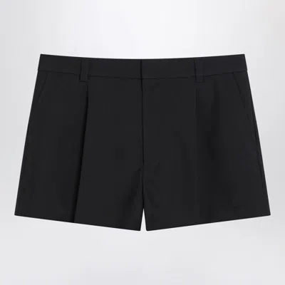 GUCCI GUCCI SHORTS DARK IN TWILL