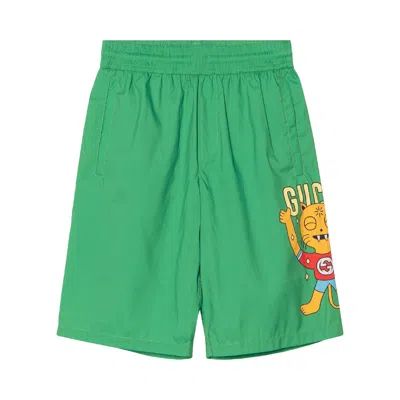 Pre-owned Gucci Shorts 'green' | Men's Size 46