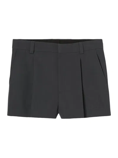 Gucci Shorts In Twill In Grey
