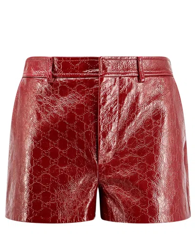 Gucci Shorts In Red