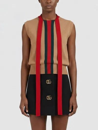 Gucci Shorts Woman  In Black