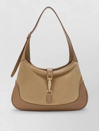 Gucci Shoulder Bag Adjustable Strap Buckle Detail