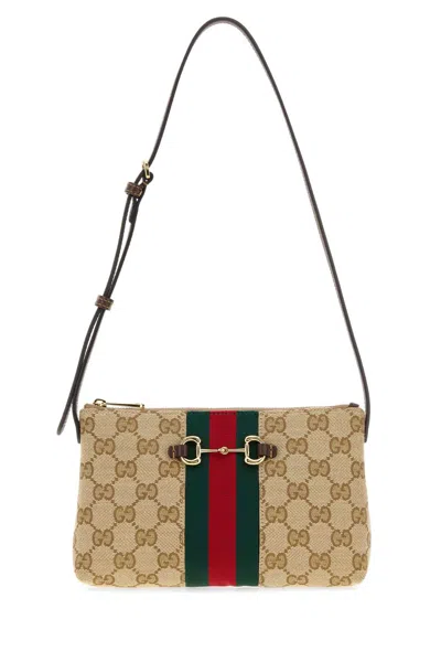 Gucci Shoulder Bag In Beige