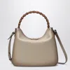 Gucci Medium Diana Leather Top Handle Bag In Brown