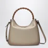 Gucci Medium Diana Leather Top Handle Bag In Brown
