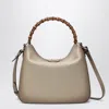 Gucci Medium Diana Leather Top Handle Bag In Brown