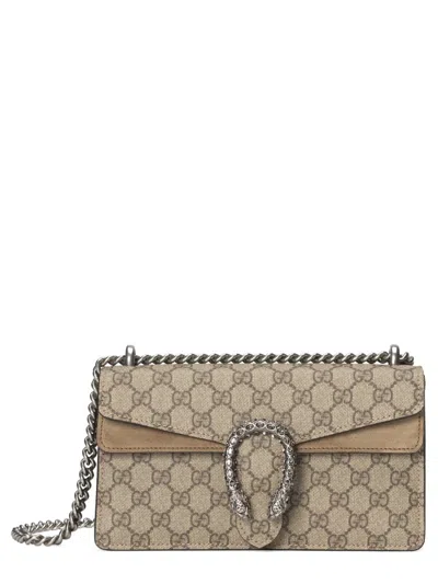 Gucci Shoulder Bag "dionysus" Medium In Neutral