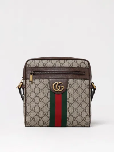 Gucci Shoulder Bag Men Beige In Cream