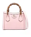 Gucci Small Diana Leather Tote Bag In Nude