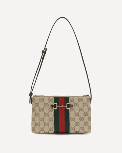 Gucci Shoulder Bag With Horsebit In Multi