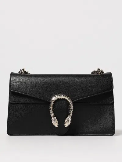 GUCCI GUCCI SHOULDER BAG WOMAN BLACK