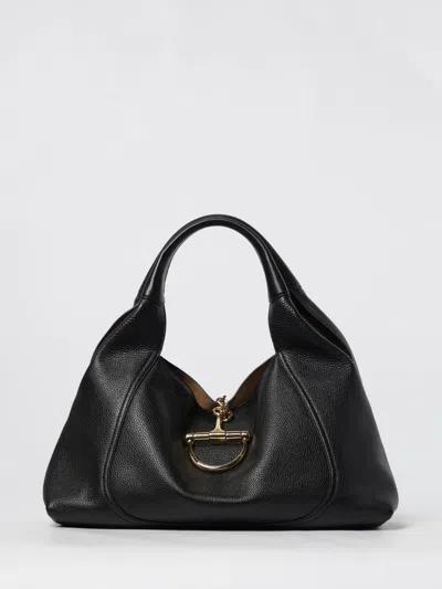 Gucci Maxi Shoulder Bag Softbit In Black