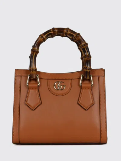 Gucci Shoulder Bag Woman In Brown