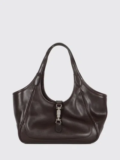 Gucci Shoulder Bag Woman In Brown
