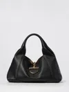 Gucci Softbit Python Maxi Shoulder Bag In Black