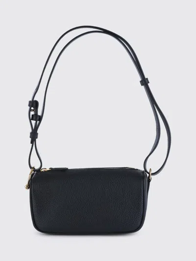 Gucci Mini Hammered Leather Bag In Black