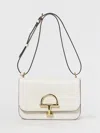 Gucci Small Crossbody Bag In Smooth Leather In White