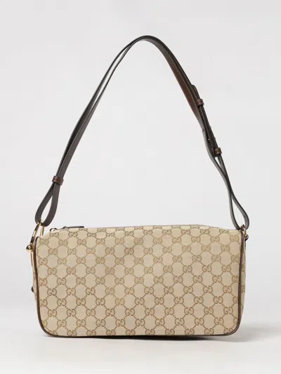 Gucci Shoulder Bag Woman In Neutral