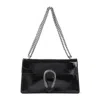 Gucci Womens Nero Dionysus Chain-strap Leather Shoulder Bag In Black