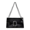 Gucci Womens Nero Dionysus Chain-strap Leather Shoulder Bag