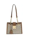 Gucci Padlock Shopping Bag In Brown