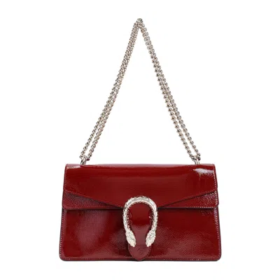GUCCI SHOULDER BAGS RED