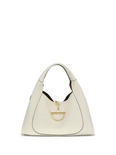 Gucci Softbit Small Shoulder Bag In White