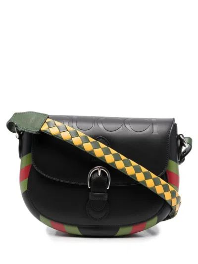 Gucci Shoulder Handbag In Black/mult
