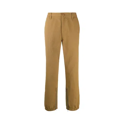 Pre-owned Gucci Side Stripe Nylon Trousers 'sand/mix' | Tan | Men's Size 52