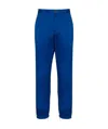 Gucci Side-stripe Track Pants In Blue