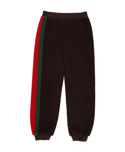 Gucci Side Striped Detail Sweatpants In Black