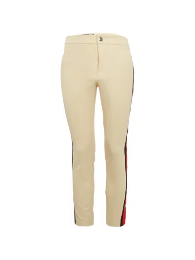 Pre-owned Gucci Side-stripe Trousers In Neutral
