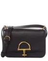 Gucci Siena Small Leather Shoulder Bag In Black