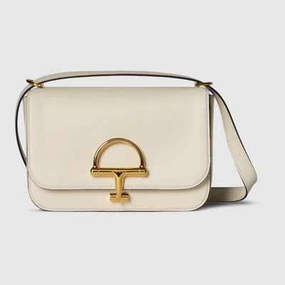 Gucci Siena Small Shoulder Bag In White