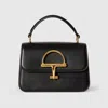 Gucci Siena Small Top Handle Bag In Black