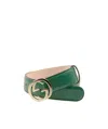 Gucci Signature Belt In Green