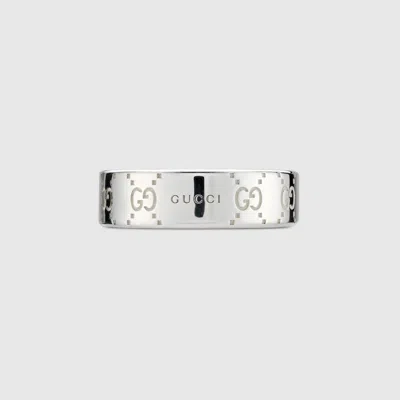 Gucci Signature Gg Wide Ring In Undefined