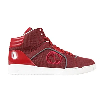 Pre-owned Gucci Signature High 'red' | Men's Size 8.5