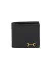 Gucci Signature Horsebit-detail Bi-fold Wallet In Black
