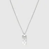 Gucci Signature Necklace With Gg Tag In Undefined