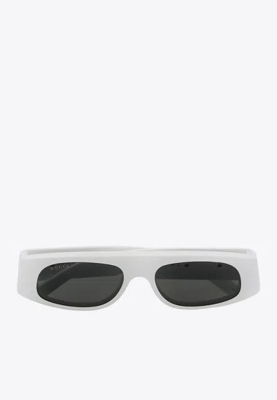 GUCCI SIGNATURE RECTANGULAR SUNGLASSES