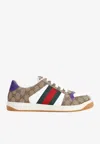 GUCCI SIGNATURE SCREENER LACE-UP trainers