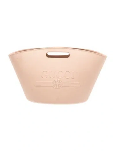 Pre-owned Gucci Signature Tote In Neutral