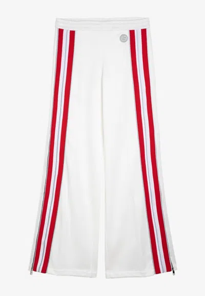 Gucci Signature Track Pants In White