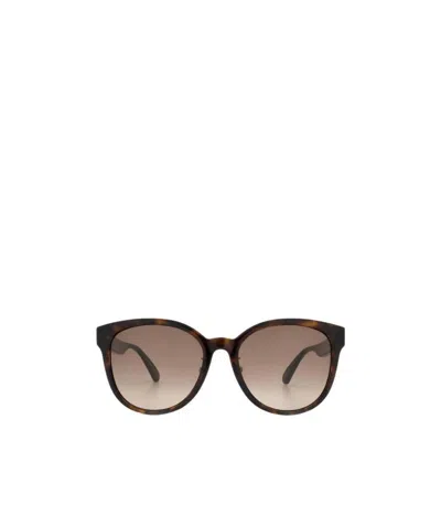 Gucci Signature Web-stripe Sunglasses In Multicolor