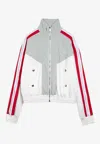 Gucci Felpa In Jersey Multicolor Donna In White