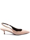 Gucci Signoria Pink Slingback Pump In Pink