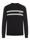 Gucci Men Silk And Cotton Sweater With Intarsia In Multi