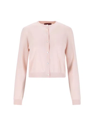 Gucci Silk-cashmere Cardigan – Pink